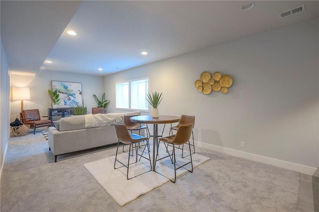 17372 S Kaw St, Olathe, KS 66062 - carpeted dining room with recessed lighting and baseboards