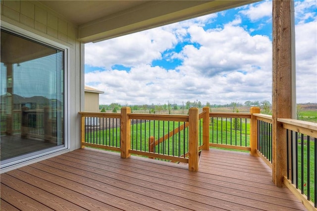 17372 S Kaw St, Olathe, KS 66062 - view of wooden deck