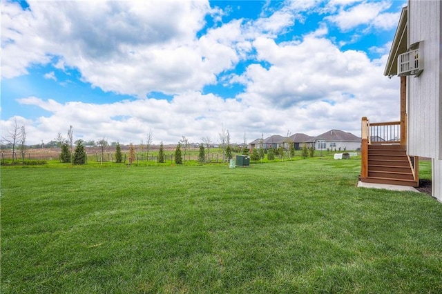 17372 S Kaw St, Olathe, KS 66062 - view of green lawn with stairway