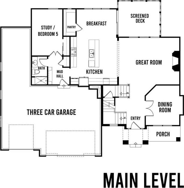 12604 W 170th St, Overland Park, KS 66221 - floor plan / room layout