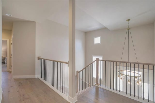 12604 W 170th St, Overland Park, KS 66221 - corridor with hardwood / wood-style flooring