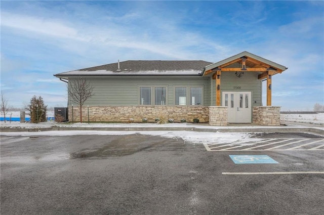 15459 W 171st Pl, Olathe, KS 66062 - view of front of house featuring stone siding