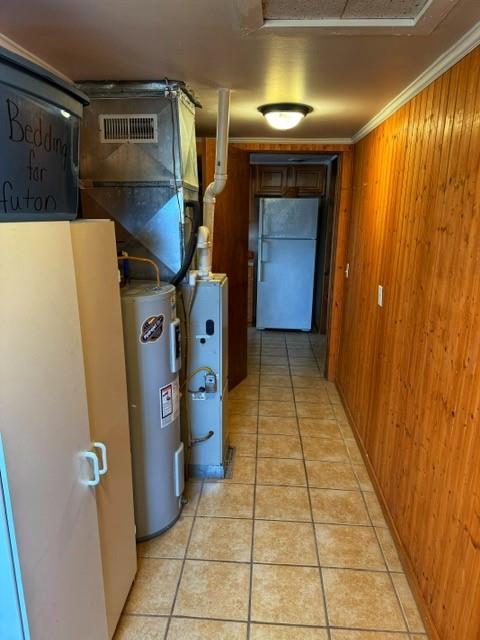 239 Mallard Ln, Big Lake, MO 64437 - utility room with water heater and visible vents