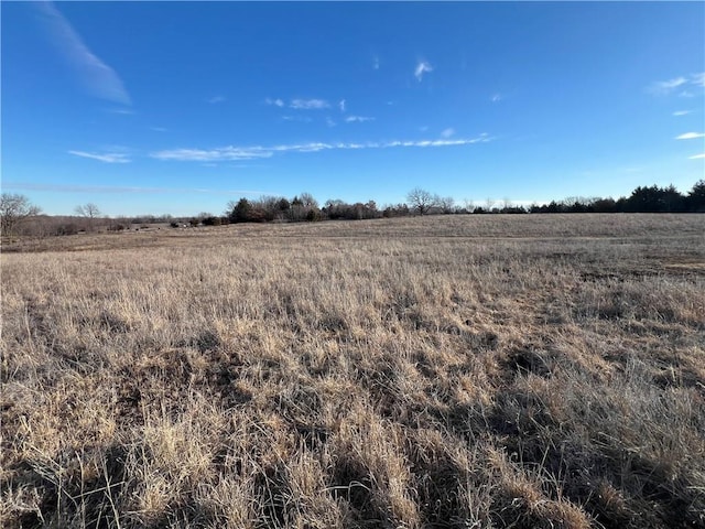 view of nature featuring a rural view