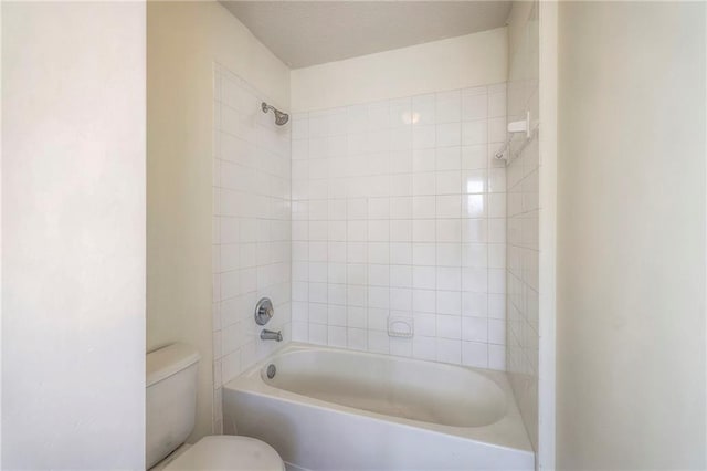 full bath with  shower combination and toilet