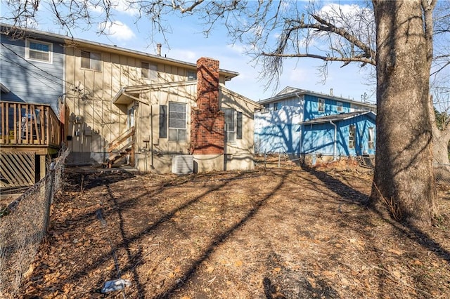 view of rear view of house