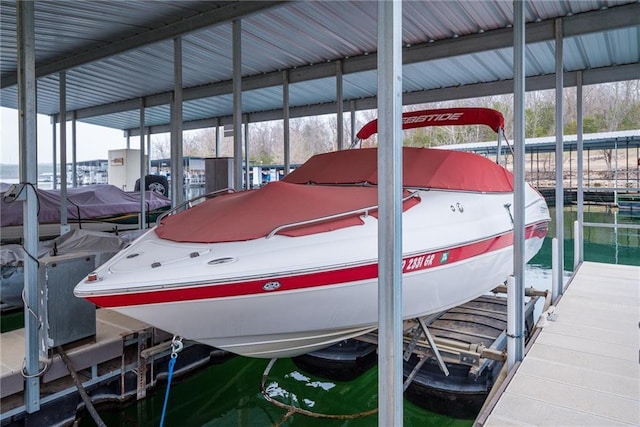 164 Dogwood Park Trl, Branson, MO 65616 - view of dock with boat lift