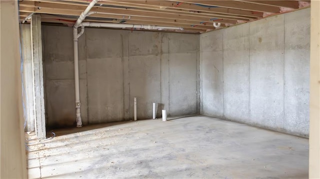 1107 Charles St, Knob Noster, MO 65336 - view of unfinished below grade area