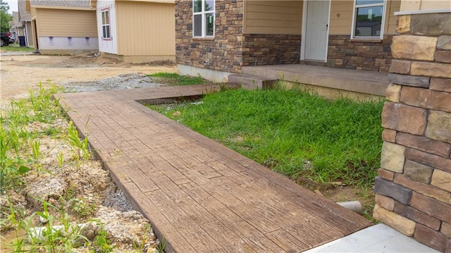 1107 Charles St, Knob Noster, MO 65336 - view of yard
