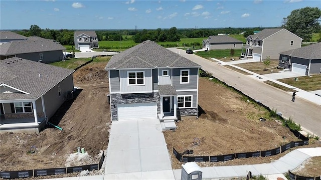 21800 Lucca Ln, Peculiar, MO 64078 - aerial perspective of suburban area