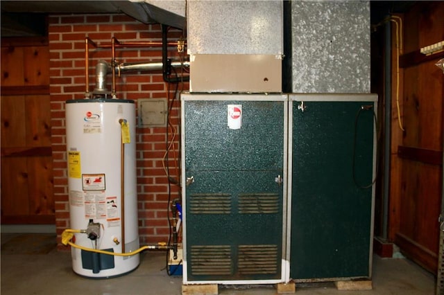 utilities with gas water heater