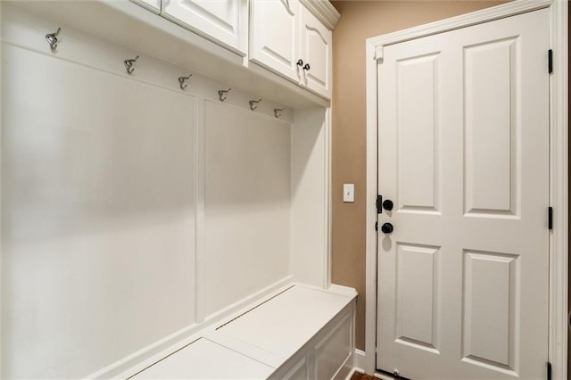 view of mudroom