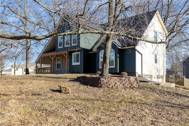 view of front of house