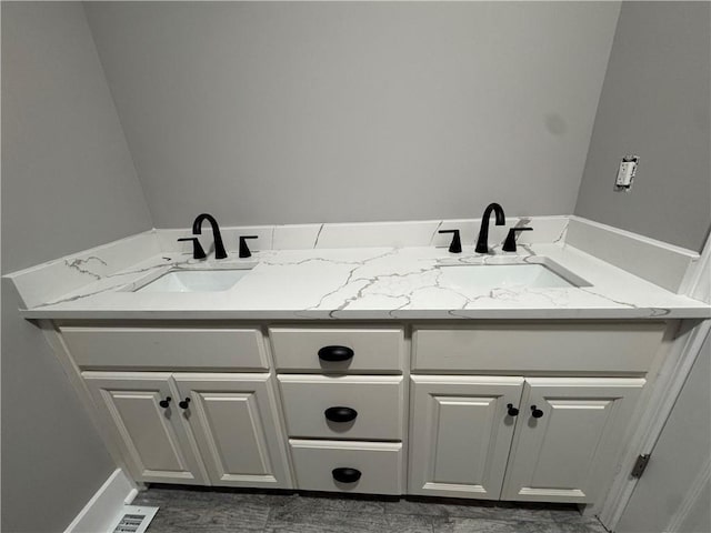 415 E Hale St, Spring Hill, KS 66083 - bathroom featuring double vanity