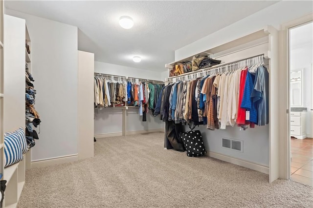 15300 Mastin St, Overland Park, KS 66221 - spacious closet featuring visible vents and carpet