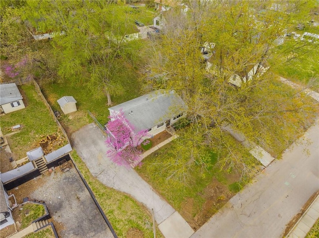 drone / aerial view