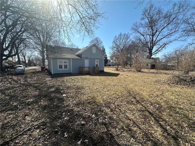 view of side of home