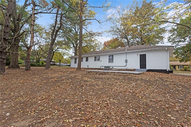 view of back of property