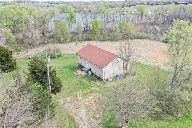 24722 Tonganoxie Dr, Leavenworth, KS 66048 - bird's eye view with a water view