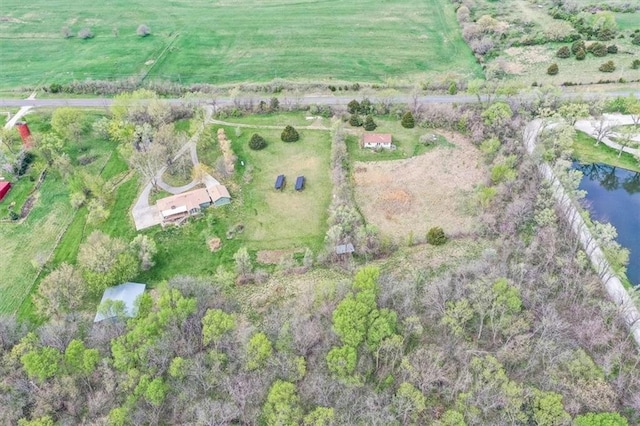24722 Tonganoxie Dr, Leavenworth, KS 66048 - aerial view featuring a rural view