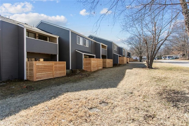 exterior space featuring a residential view