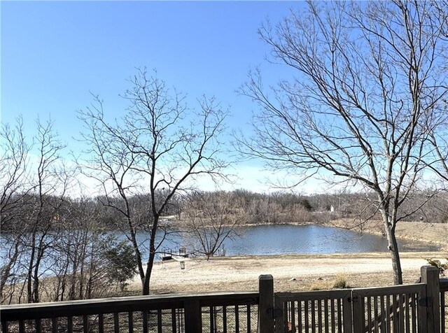170 Paddle Boat Ln, Linn Valley, KS 66040 - view of water feature