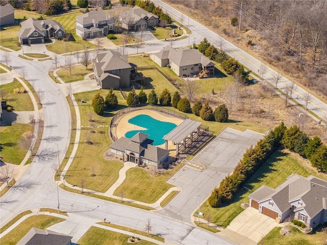 4510 NW 70th Ter, Kansas City, MO 64151 - aerial view featuring a residential view