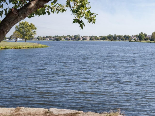 view of water feature