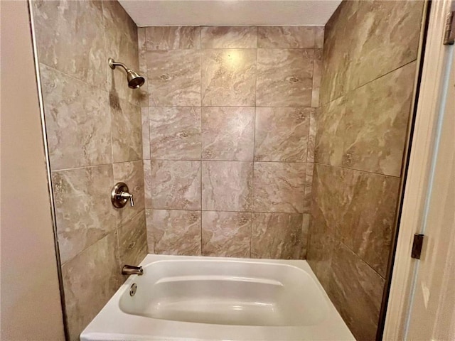 bathroom featuring tub / shower combination