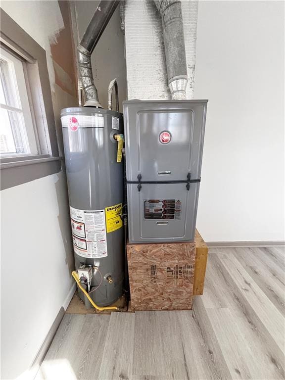 utilities with gas water heater