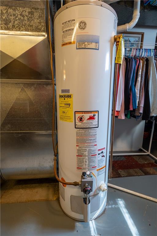 utilities with water heater