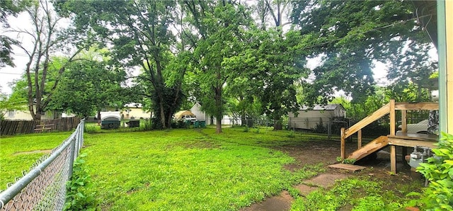 408 W Peoria St, Paola, KS 66071 - view of yard