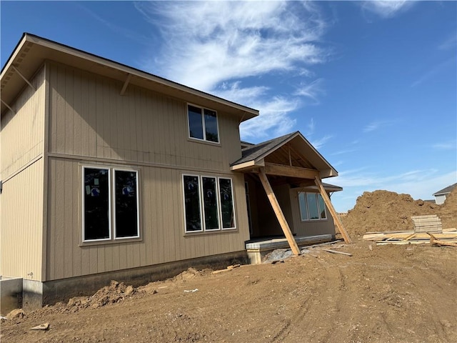 view of rear view of house