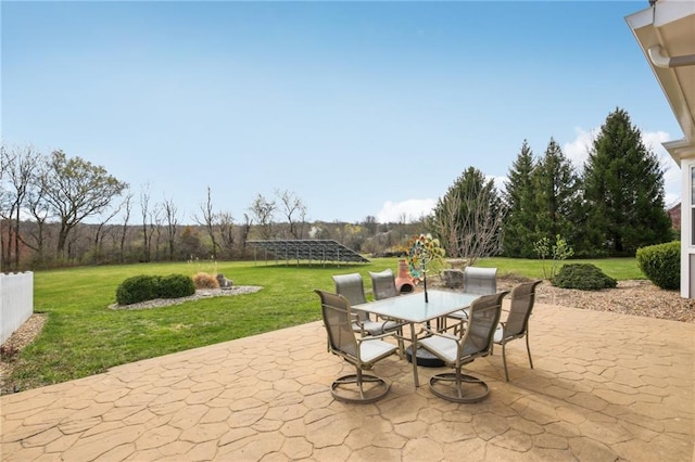 11319 Easley Dr, Lees Summit, MO 64086 - view of patio / terrace featuring outdoor dining area