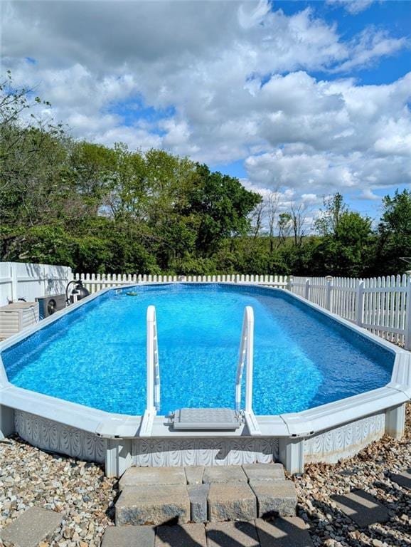 11319 Easley Dr, Lees Summit, MO 64086 - view of swimming pool with fence