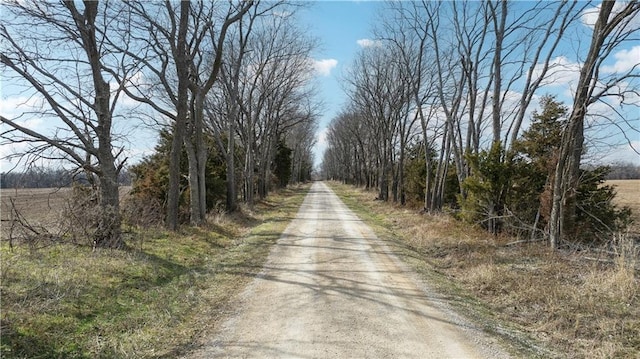 view of road