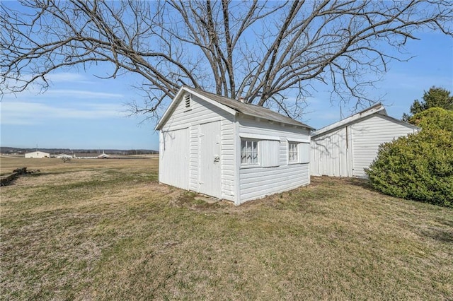 view of outbuilding featuring an outdoor structure