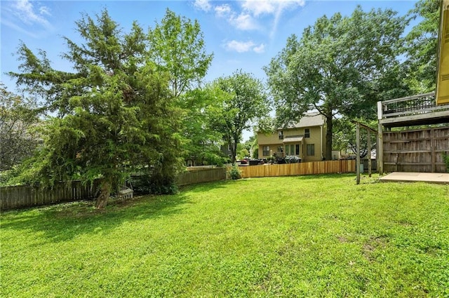 906 N Cedarcrest Dr, Olathe, KS 66061 - view of fenced backyard