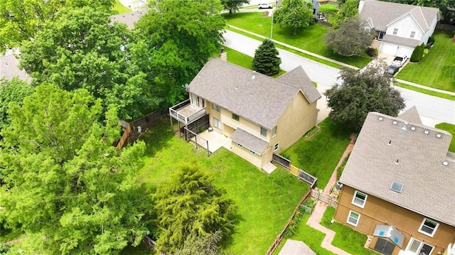 906 N Cedarcrest Dr, Olathe, KS 66061 - aerial perspective of suburban area