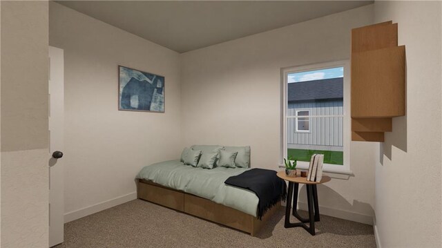 10605 N Jefferson St, Kansas City, MO 64155 - carpeted bedroom with baseboards