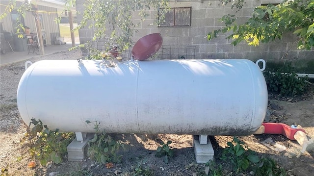 1147 Fern Rd, Fort Scott, KS 66701 - exterior view of heating fuel