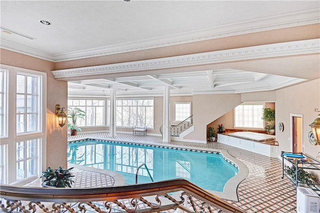 view of indoor pool