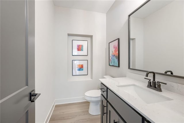 12435 NW Arbor Way, Platte City, MO 64079 - bathroom with vanity and wood finished floors