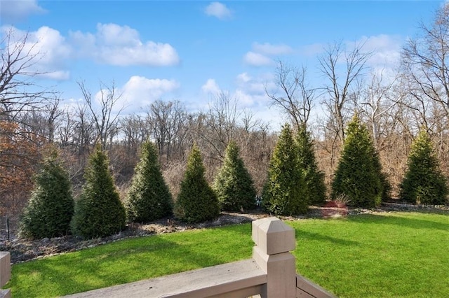 view of home's community featuring a lawn