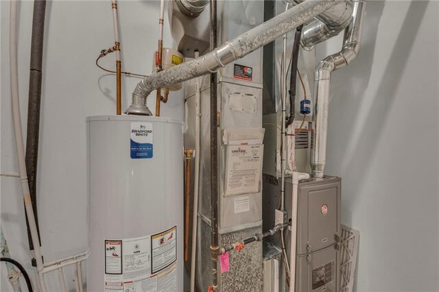 utilities featuring water heater