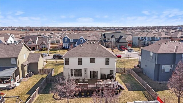 630 N Laurel St, Gardner, KS 66030 - bird's eye view featuring a residential view