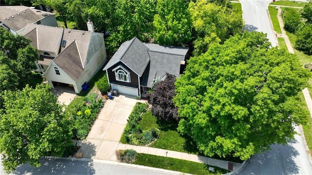 14953 W 124th Ter, Olathe, KS 66062 - aerial view of property and surrounding area