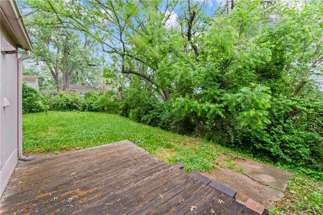 6418 E 150th St, Grandview, MO 64030 - wooden terrace with a yard