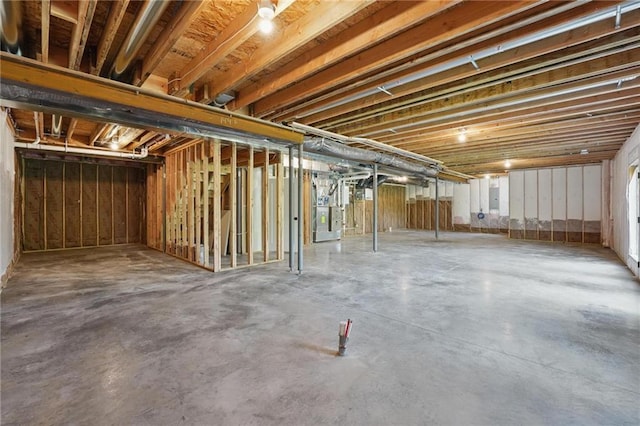1506 NW 106th Ter, Kansas City, MO 64155 - basement with heating unit