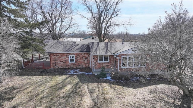 view of rear view of house